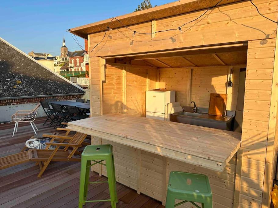 La Terrasse D'Ault Apartment Luaran gambar